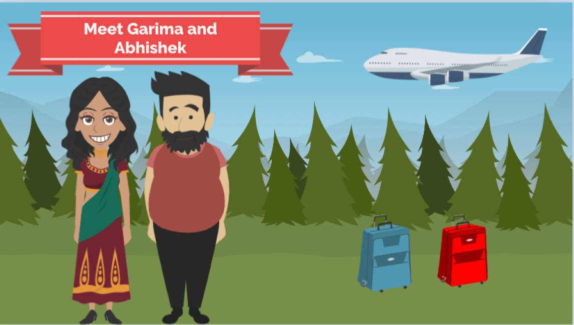 Meet Garima & Abhishek